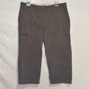 L.L. Bean Gray Capris Comfortable Casual Wear